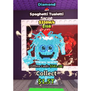 330m/s SPAGHETTI Tualetti diamond