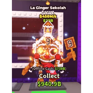 LA GINGER SEKOLAH 450M/S