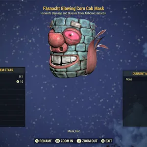 Glowing Corn Cob Mask