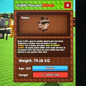 Titanic Raccoon 79kg