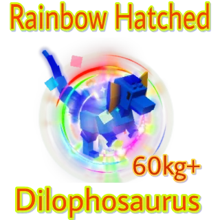 Rainbow hatch Dilophosaurus 60kg+