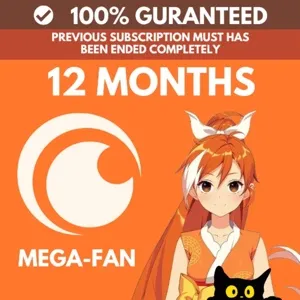 Crunchyroll Mega Fan 12months