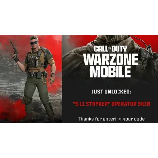 Call of Duty Warzone Mobile 5.11 STRYKER SKIN