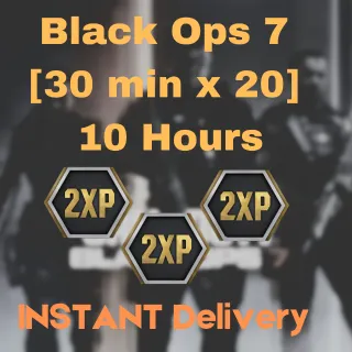 BLACK OPS 7 : 10 HOURS 2XP DOUBLE BO7 2XP