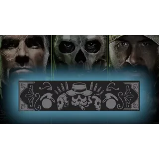 Call of Duty MW3: RARE ANIMATED CALLING CARD (uno cuatro uno)