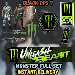 Black Ops 7 Monster Energy Full Set calling card emblem