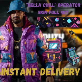 BLACK OPS 6 Hella Chill FULL SET 