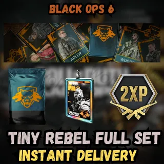 Call of Duty Black Ops 6 Tiny Rebel Rare Calling card Emblem Charm