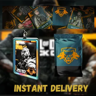 Call of Duty Black Ops 6 Tiny Rebel Rare Calling card Emblem Charm