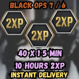 [40 x 15 min] BLACK OPS 7 / 6 : 10 HOURS DOUBLE XP 2XP