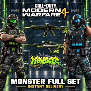 Call of Duty: Modern Warfare 4 (MW4) Monster Energy Full Set | Instant Delivery