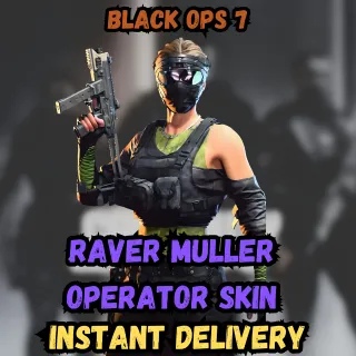 BLACK OPS 7 RAVER MULLER l OPERATOR SKIN