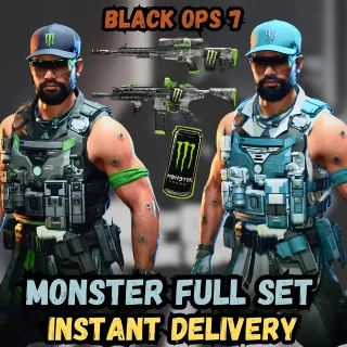 Black Ops 7 Monster Energy Full Set