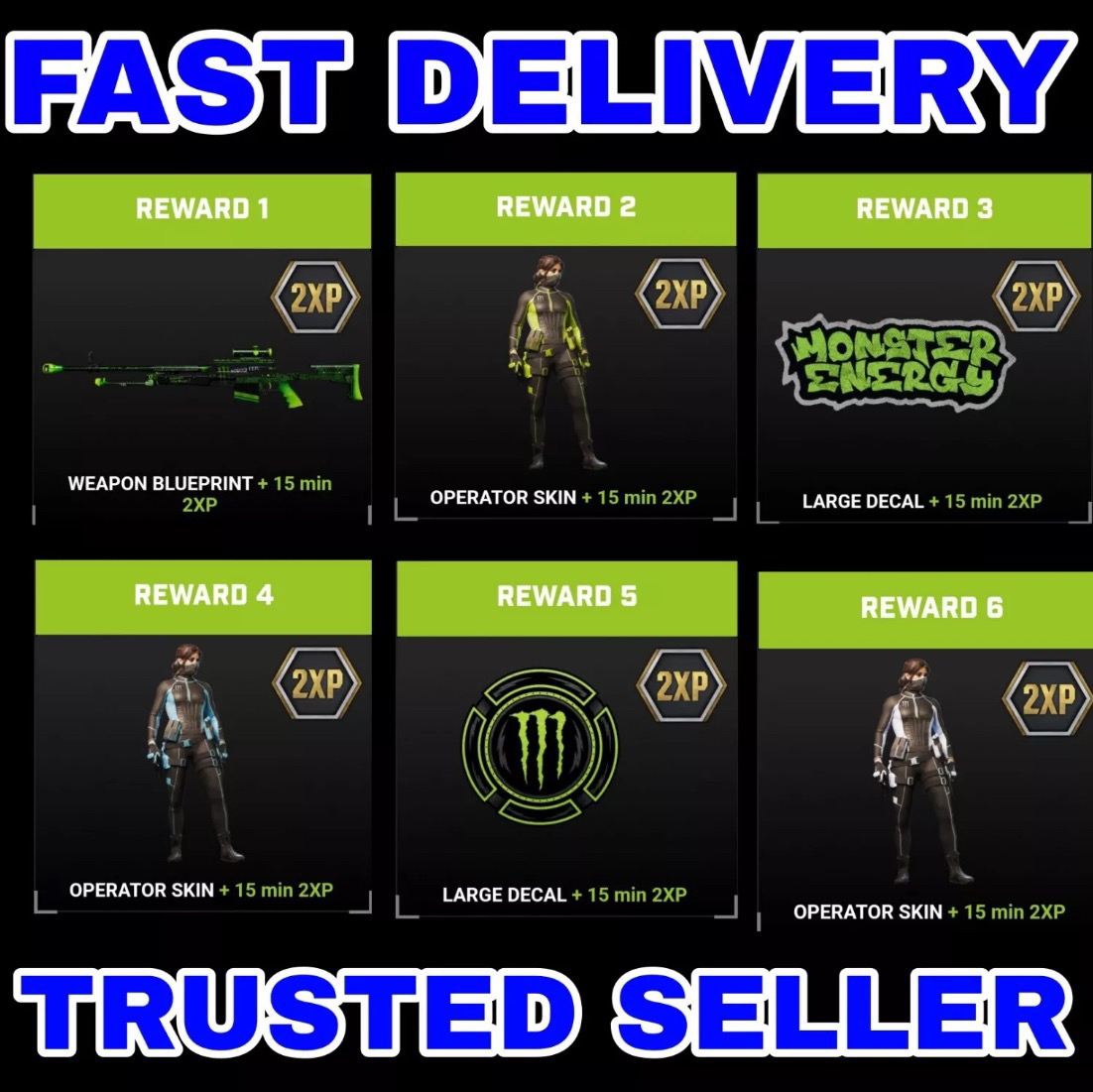 Monster Energy code 6x - Call of Duty: Black Ops 6 Game Items - Gameflip