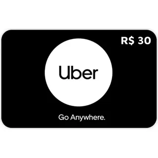 R$30.00 BRL Uber