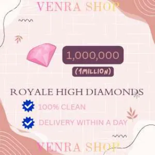 1M ROYALE HIGH DIAMONDS