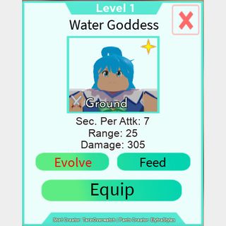 Water Goddess (Aqua) ASTD