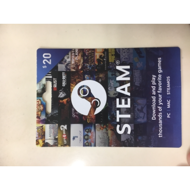20.00 Gift Card Steam Gift Card Gameflip
