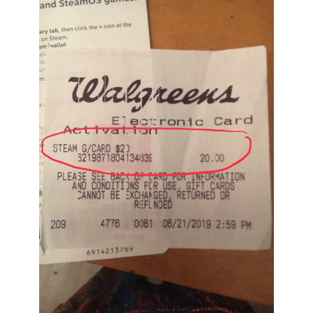 Site Line Dangerous Steamer Steam Wallet Gift Card Receipt Preferable Voyage Previously