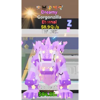 FORTNITE STEAL THE BRAINROT Lvl 201 8.9 Qi 5 traits Dreamy Gorgonzilla