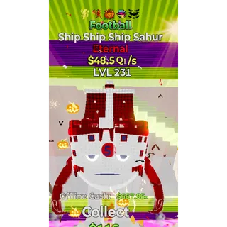 5 traits football ship ship ship sahur