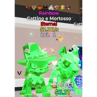 8 traits Rainbow Gattino e Mortosso
