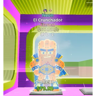 2 traits El Crunchador Neon