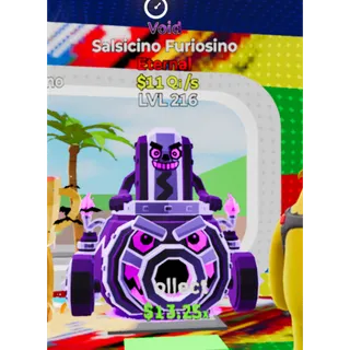Lvl 216 11 Qi Void Salsicino Furiosino