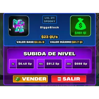 5 traits halloween DiggoBlock 61.7 qi max b3
