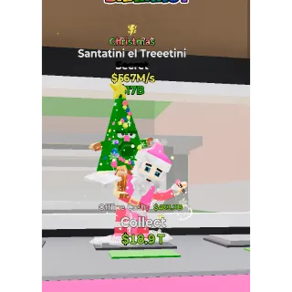 Santatini el Treeetini Christmas 