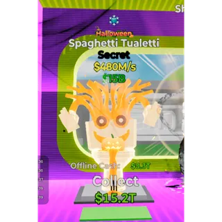 Halloween Spaghetti Tualetti 1 trait