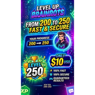 FORTNITE STEAL THE BRAINROT Level Up lvl 200 to 250