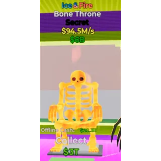 ICE FIRE bONE tHRONE