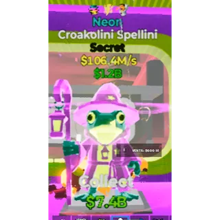 Croakolini Spellini Neon