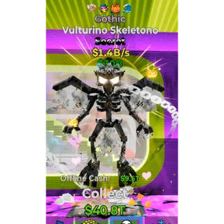 1.4 B Vulturino Skeletono Gothic 4 TRAITS