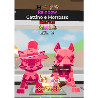 4 traits rainbow gattino e mortosso b0