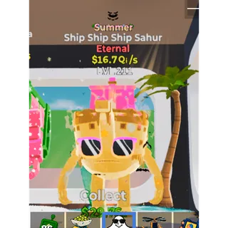 Fortnite Steal THE bRAINROT  LVL 211 16.7 Qi SHIP SHIP SHIP SAHUR SUMMER money maker