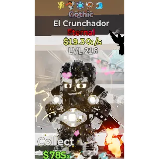 5 traits Gothic El crunchador
