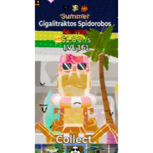 Fortnite Steal the Brainrot  1.8Qi Gigalitraktos Spidorobos Summer 3 traits