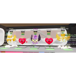 x8 grande lucky rot, x2 loverot, x6 easter rot ,x1 catino