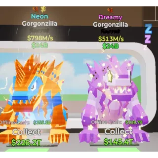 GORGONZILLA NEON X DREAMY