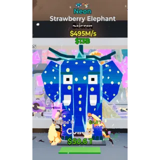 Strawberry Elephant Neon 2 traits