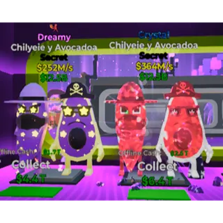 Chilyeie Y Avocadoa Dreamy x Crystal