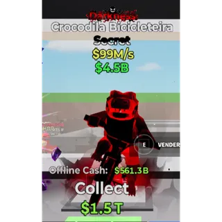 Crocodila Bicicleteira Darkness