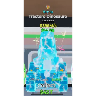 Tractoro Dinosauro Aqua