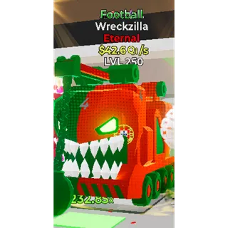 Max Level 42Qi Football Wreckzilla