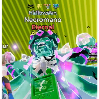 4 traits Necromano Halloween