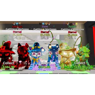 x3 bundle Gattino e Mortosso