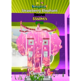 Strawberry Elephant Magical 2traits