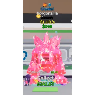 1.1B Crystal Gorgonzilla